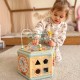TOOKY TOY Interaktywny Drewniany Sześciokąt Montessori Otwierane Pudełko