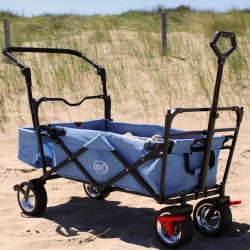 AXI Składany Wózek Plażowy z Dachem Hamulcem i Torbą 80Kg