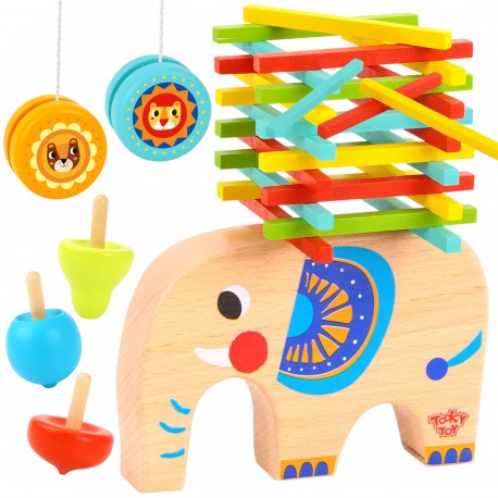 TOOKY TOY Zestaw Gier ręcznościowych 46el.