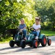 FALK Traktor Landini Niebieski na Pedały z Przyczepką od 3 Lat
