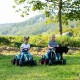 FALK Traktor Landini Niebieski na Pedały z Przyczepką od 3 Lat