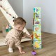 TOOKY TOY Drewniane Klocki Sorter Edukacyjny Zwierzątka 12 el.
