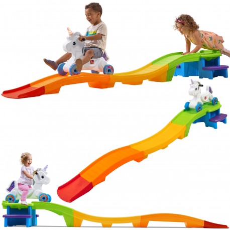 Step2 Kolejka Górska Tor Jeździk Jednorożec Unicorn