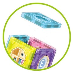 WOOPIE Klocki Magnetyczne Tor Kulkowy 89 el.