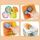 WOOPIE Kostka Edukacyjna Sorter 4w1 Kształty 18m+