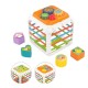 WOOPIE Kostka Edukacyjna Sorter 4w1 Kształty 18m+