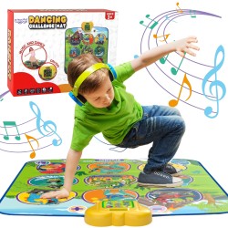 WOOPIE Mata Muzyczna Dinozaury Zręcznościowa Gra Taneczna