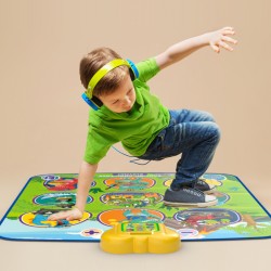 WOOPIE Mata Muzyczna Dinozaury Zręcznościowa Gra Taneczna