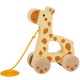 TOOKY TOY Żyrafka do Ciągnięcia Drewniany