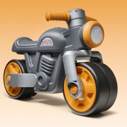 FALK  Jeździk Biegowy Ciche Koła Motor Prem1er Retro Czarny 12m+