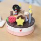 CLASSIC WORLD Drewniany Tort Urodzinowy 19el.