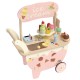 CLASSIC WORLD Drewniana Lodziarnia Wózek 3W1 sorter 40el