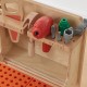MASTERKIDZ Drewniany Warsztat XXL Montessori STEM z Narzędziami + Akcesoria