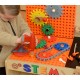 MASTERKIDZ Drewniany Warsztat XXL Montessori STEM z Narzędziami + Akcesoria