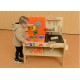 MASTERKIDZ Drewniany Warsztat XXL Montessori STEM z Narzędziami + Akcesoria