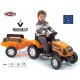 FALK Traktor na pedały Reanult pomarańczowy z Przyczepą 2-5 lat