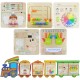 MASTERKIDZ System Do Montażu 5 Tablic Masterkidz Flex + Zestaw 5 Tablic Edukacyjnych
