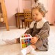WOOPIE Elastyczna Kostka Sensoryczna Sorter dla Dzieci Kolorowe Kształty 11 el.