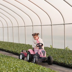 FALK Traktor Zielony na Pedały + Przyczepa i Klakson od 2 Lat.