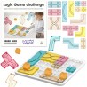 WOOPIE Gra Planszowa Logiczna Układanka Konstrukcyjna Tetris