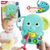WOOPIE BABY Gryzak Sensoryczny Słonik Montessori 4w1