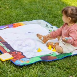 WOOPIE Magiczna Mata do Malowania Wodą XXL Pieczątki Cyferki 100cm