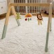 TOOKY TOY Baby Gym Stojak Edukacyjny Gimnastyczny 3 Zawieszki