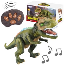 WOOPIE Zdalnie Sterowany Dinozaur T-Rex Realistyczny Król Jurajski!