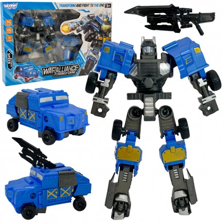 WOOPIE Robot Transformujący  w Pojazd Podwójna Siła Bojowa