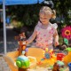 WOOPIE Stolik Wodny Piracka Łódź Armatka Wodna Bąbelki Parasol