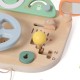 CLASSIC WORLD Drewniana Kierownica Wielofunkcyjna Tablica Edukacyjna