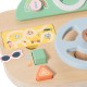 CLASSIC WORLD Drewniana Kierownica Wielofunkcyjna Tablica Edukacyjna