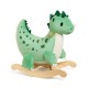 CLASSIC WORLD Dinozaur Na Biegunach Zielony Bujany