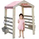 CLASSIC WORLD Drewniana Brama Ogrodowa Pergola Kwietnik