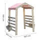 CLASSIC WORLD Drewniana Brama Ogrodowa Pergola Kwietnik