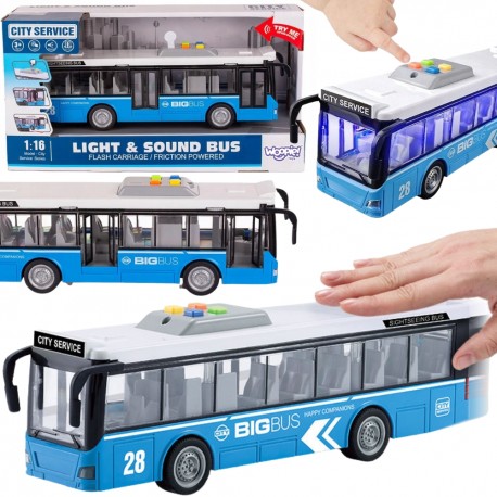 WOOPIE Autobus Miejski Interaktywny Elektryczny 1:16