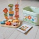 TOOKY TOY Box Edukacyjny 5 w1 Magiczny Ogród Montessori