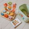 TOOKY TOY Box Edukacyjny 5w1 Magiczny Ogród Montessori