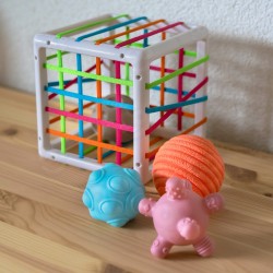WOOPIE Elastyczna Kostka Sensoryczna Sorter dla Dzieci 5 el.