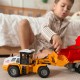 WOOPIE Ładowarka Budowlana 1:16 Efekty Świetlne i Dźwiękowe