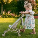 WOOPIE Wózek Spacerówka Dla Lalek w Kwiatki