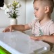 WOOPIE Piasek Kinetyczny 1,5 kg Zestaw XXL Dinozaury Stolik z Foremkami