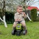 Falk Traktorek do odpychania, Chodzik, Jeździk Baby Claas Axos + przyczepka