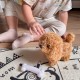 WOOPIE Piesek Ineraktywny Pluszowy z Kością Pudel Husky