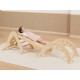 VIGA Drewniany Bujak Naturalny Montessori