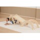 VIGA Drewniany Bujak Naturalny Montessori