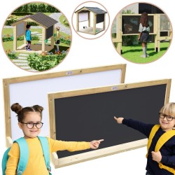 CLASSIC WORLD EDU Drewniana Tablica Kredowa Edukacyjna