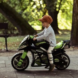 INJUSA Jeździk Pchacz Motor Biegowy Winner 750 Jeździk Kawasaki Ninja – Sportowy Motor Dla Dzieci
