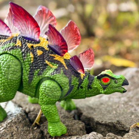 WOOPIE Zdalnie Sterowany Dinozaur Stegozaur Ożyw Prehistoryczny Świat w Twoim Domu!