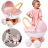 SMOBY Baby Nurse Wózek Głęboki z Plastikowym Daszkiem